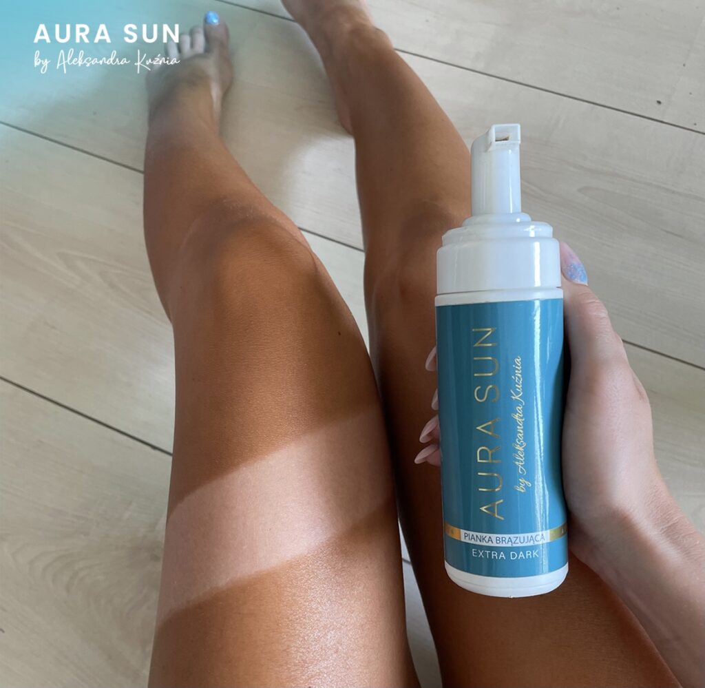 Wstępny kolor samoopalacza