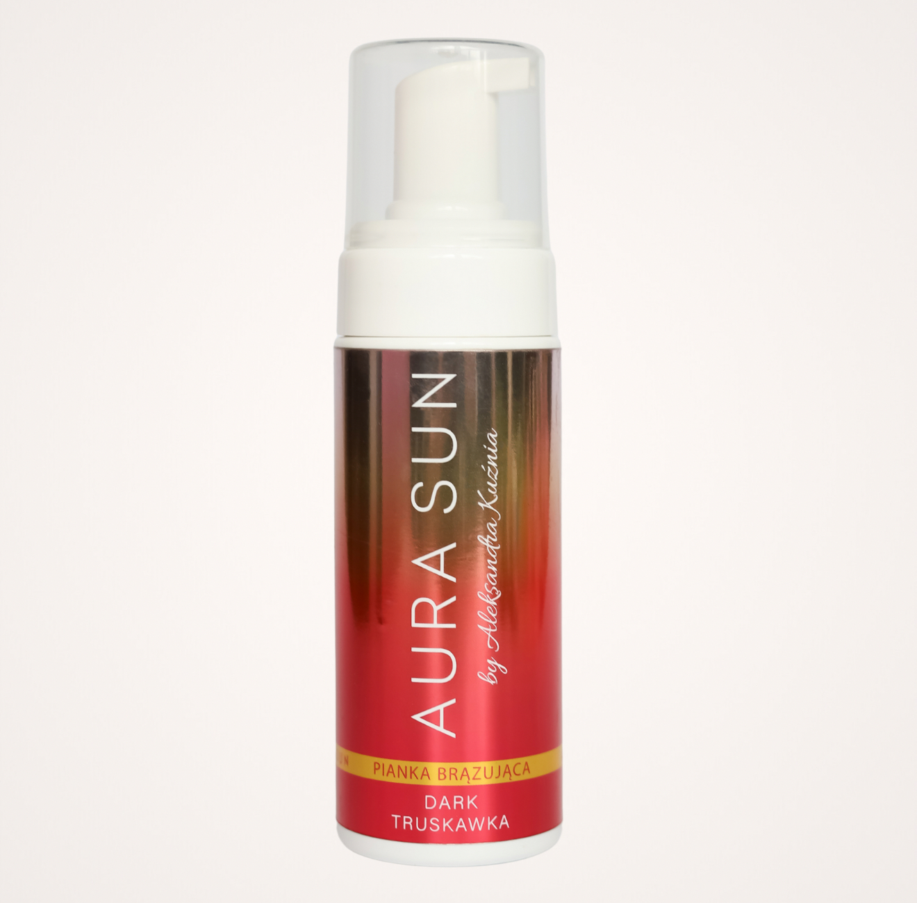 Pianka samoopalająca Aura Sun Dark 150ml truskawka